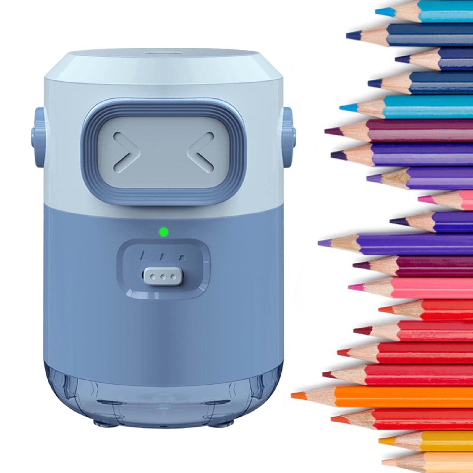 Electric Pencil Sharpener Usb - 완전 자동 전동 연필깎이 2000mAh 충전식
