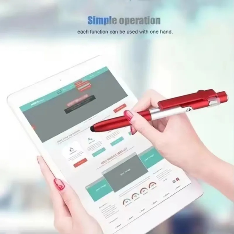 4 in 1 다기능 볼펜 LED 라이트 접이식 휴대폰  - Writing Tools 리뷰 및 가격