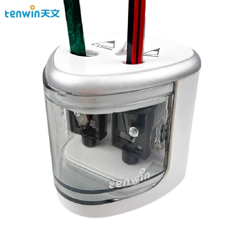 전기 자동 연필깎이 2홀 스위치 연필깎이 문구류 가정  - Electric Pencil Sharpener Usb 리뷰 및 가격