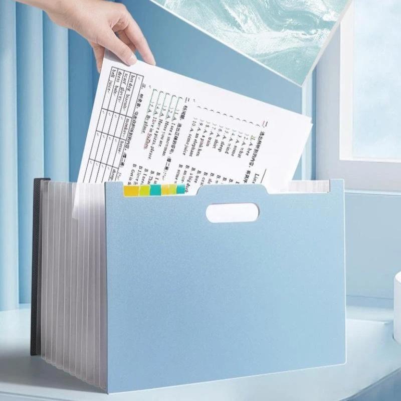 13개의 포켓이 있는 아코디언식 확장형 파일 폴더, 라 - Expandable Accordion File Folder 13 Pockets 리뷰 및 가격