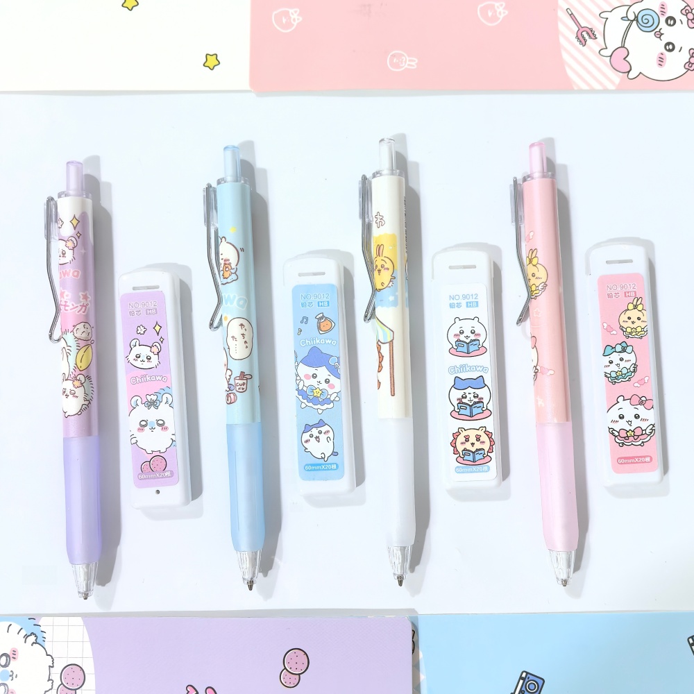 2026 핫 치이카와 스타일리시 자동 연필 세트 애니메 - Writing Tools 리뷰 및 가격
