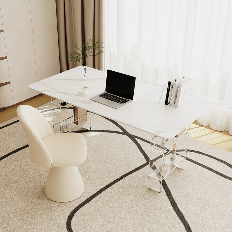 북유럽 고급 소결석 책상 현대적인 디자인 발코니 플로팅 - Office Furniture 리뷰 및 가격